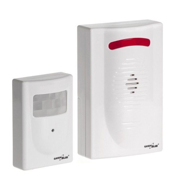 Alarma Funk mini sensor de movimiento inalámbrico con alerta infrarroja