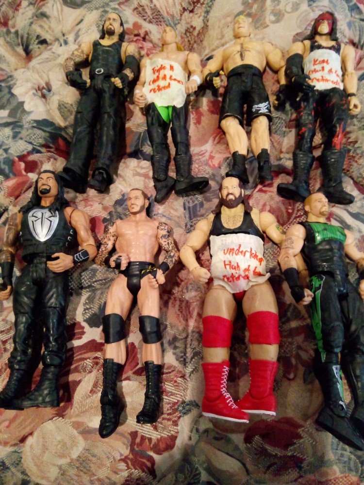 Wrestling Vintage Action Figures ( Lot )