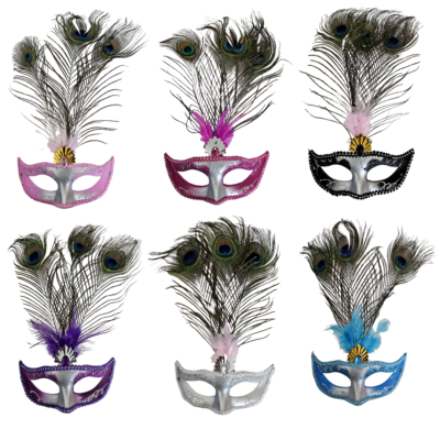 Peacock Masquerade Mask Masquerade Peacock Mask In Papier Mâché