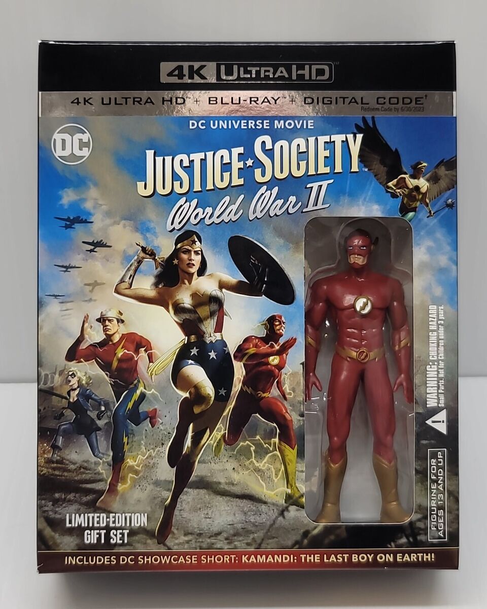 JUSTICE SOCIETY World War II & BATMAN Soul of The Dragon 4K Ultra