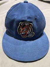 OBEY Tiger Blue Corduroy Snapback hat