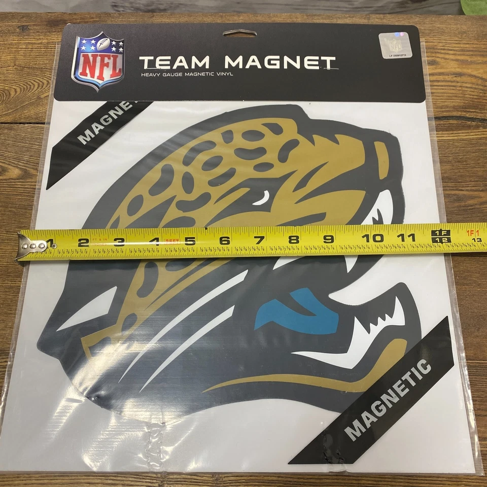 Виниловая наклейка на лицо команды Jacksonville Jaguars футбол спортивный автомобиль грузовик 12 дюймов - Изображение 2 из 3
