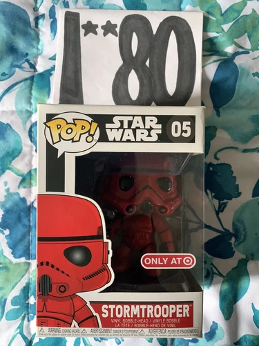 Funko Pop Star Wars Red Stormtrooper Target Exclusive