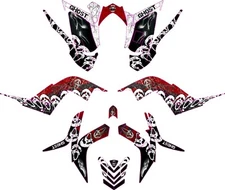 Fits Yamaha Raptor 700R Graphics Kit 2006 2007 2008 2009 2010 2011 2012 decals
