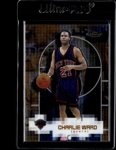 2000 Finest Charlie Ward #72 card