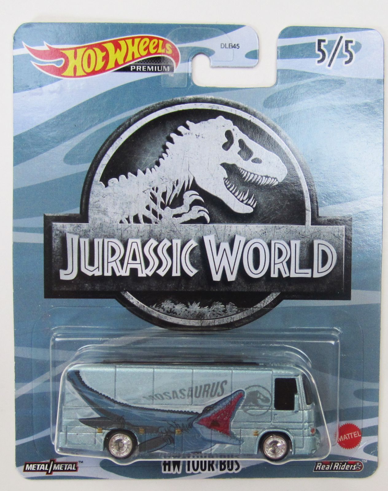Hot Wheels HW Tour Bus Real Riders Jurassic World Pop Culture 2023 Near Mint