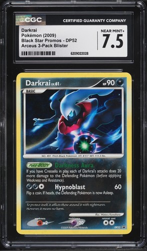 Darkrai graded CGC 7.5 for sale on eBay