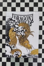 #1502 Dragon Shield Limited 1st Edition Great Wave Dual Matte 100count Sleeves