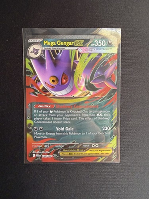 #ad Mega Gengar ex Double Rare ME02: Phantasmal Flames 056 094 NM $3.99