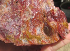 MOSS AGATE ROUGH 3 lbs 6 ozs
