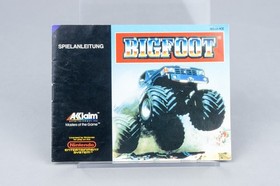 Nintendo NES *Bigfoot* CIB OVP PAL B A8-NOE +