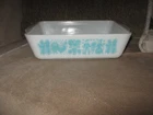 Pyrex Vintage Amish Buttetprint 0503 Rectangle 1 1/2 Quart dish excellent color