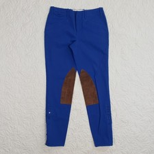 Vintage Polo Ralph Lauren Women's 4 Riding Pants Blue Jodhpurs Equestrian