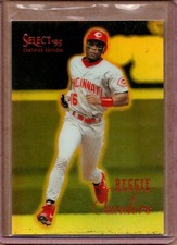1995 SELECT CERTIFIED REGGIE SANDERS MIRROR GOLD #2