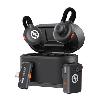 Hollyland Lark M2S Micro Kabellose Krawatte für Kamera, iPhone, Android, PC