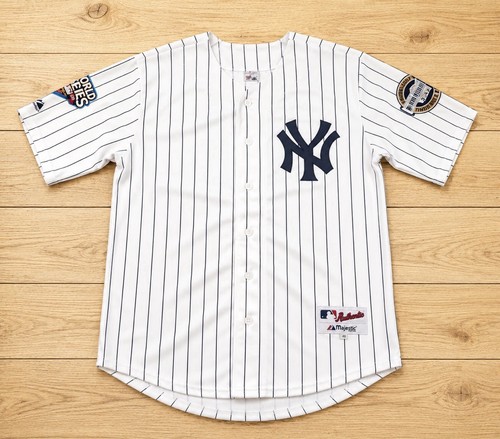 NEW Hideki Matsui #55 New York Yankees 2009 World Series White Home Men's Jersey