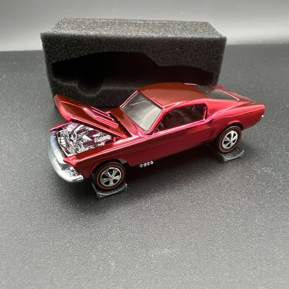 IN HAND Hot Wheels RLC 80th Anniversary Original Sweet 16 Ruby Custom Mustang 🔥 - Image 4 of 4
