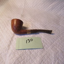 PREOWNED VINTAGE TOBACCO PIPE TINDER BOX DUNHILL #61 490B .375 9KT BAND