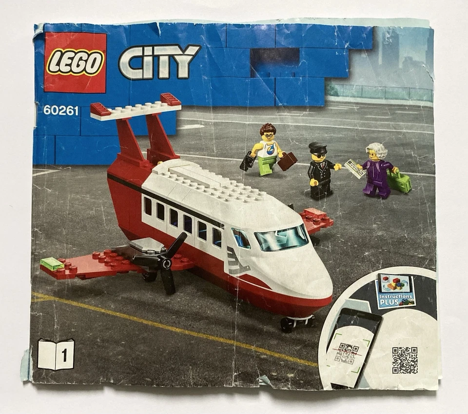 LEGO CITY L’Aéroport Central - SET 60261 - Incomplet + Manuel + 6 Figures - 2020 - Photo 2/4