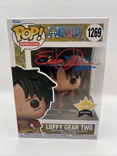 Funko Pop! Animation Luffy Gear Two 1269 Exclusive Autographed One Piece