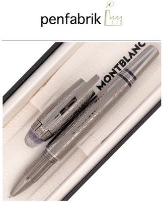 MONTBLANC StarWalker Space Blue Metal FINELINER ROLLERBALL PEN 130220 NEU OVP