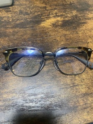 Chrome Hearts SLUNTRADICTION Eyeglasses Frame Tortoiseshell 52□19
