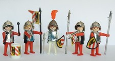 PLAYMOBIL ancien 3291 Chevaliers vintage / Soldats de guet Nuremberg