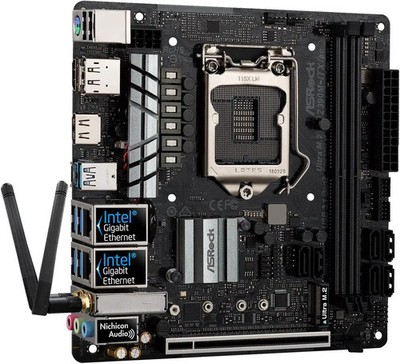 ASRock Z390M-ITX/ac LGA 1151 (300 Series) Intel Z390 Mini ITX Intel Motherboard