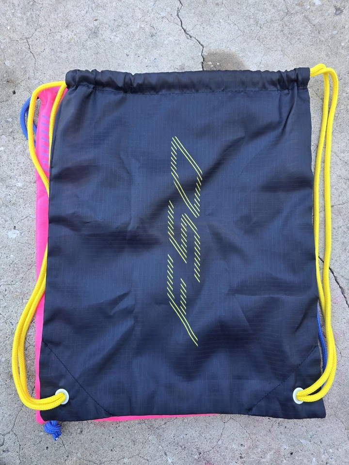 Juego de 4 Adidas Cuerda Bolsa para el Polvo Gimnasio Cordón Fútbol Botines Mochila  Foto 4 de 4