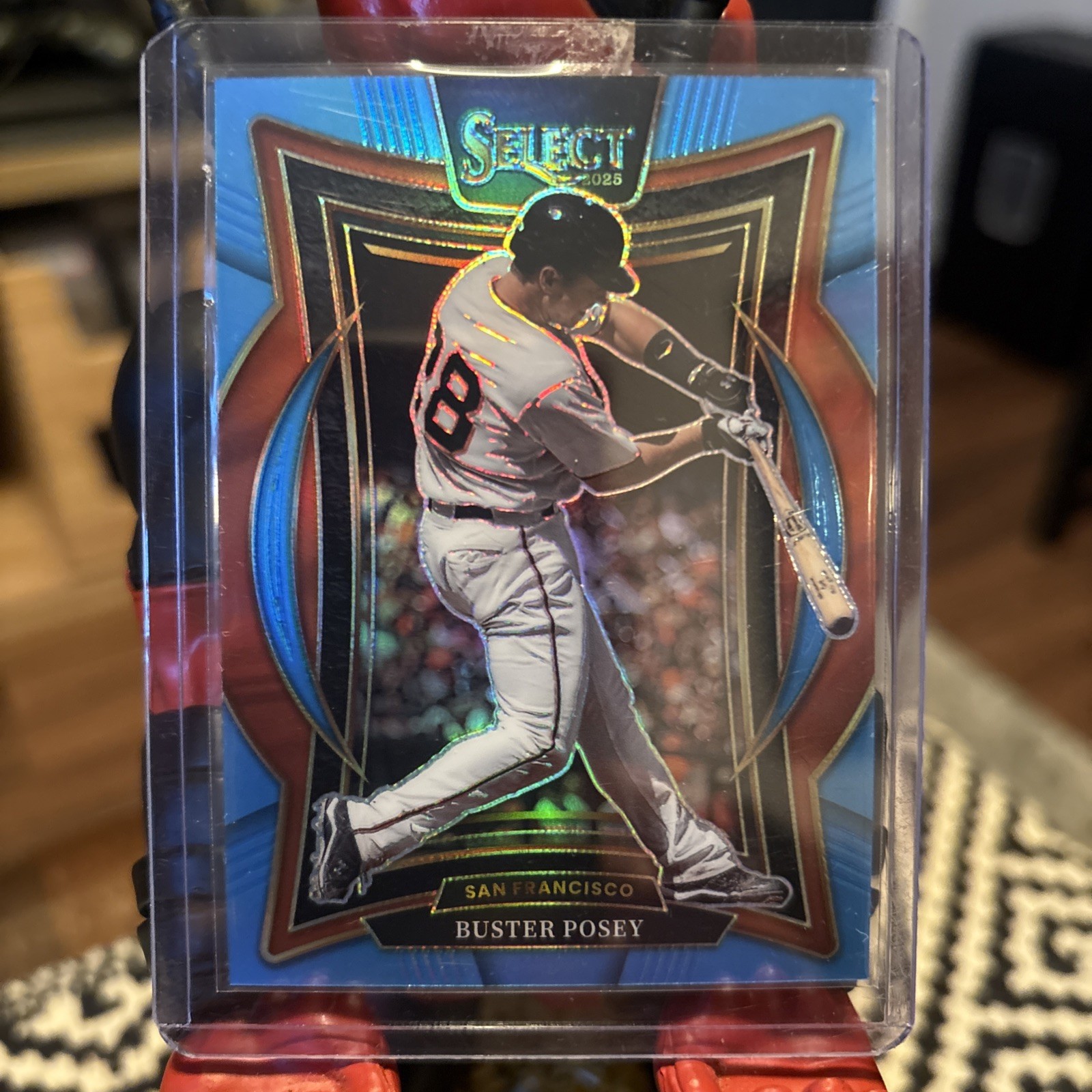 2025 Panini Select - Concourse Buster Posey #87 Light Blue Prizm /199