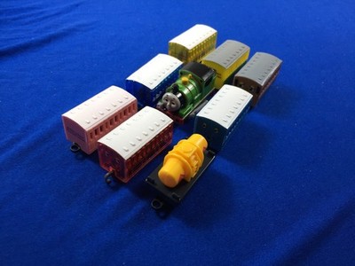 9pc set PERCY ANNIE CLARABEL etc Thomas Capsule Plarail Trains TOMY 2020