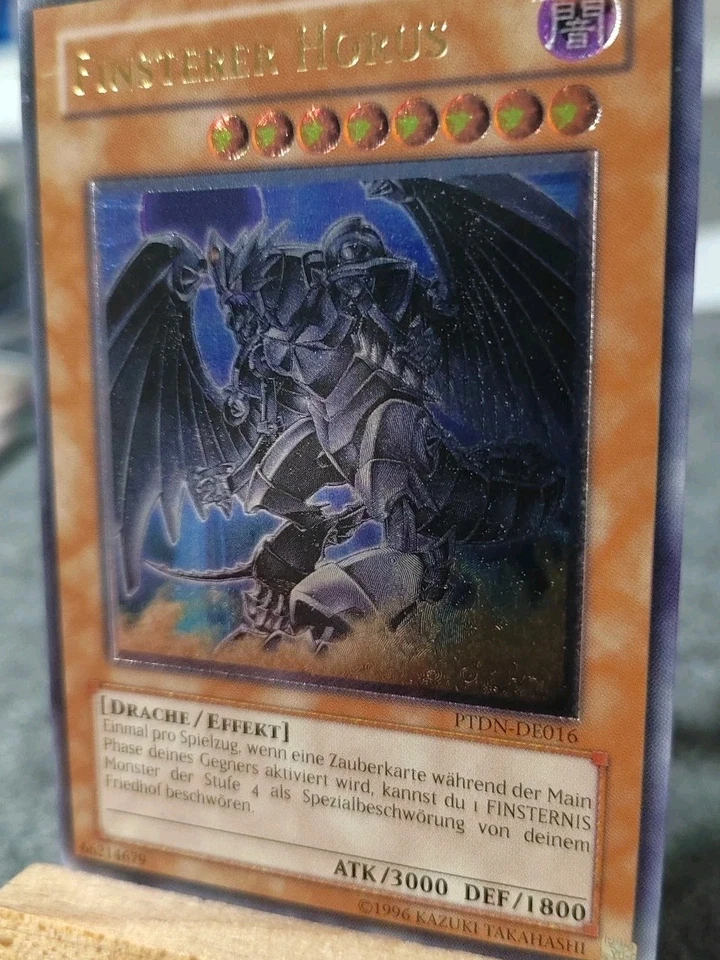 FINSTERER HORUS - PTDN-DE016 Ultimate Rare / Near Mint  - Bild 3 von 4