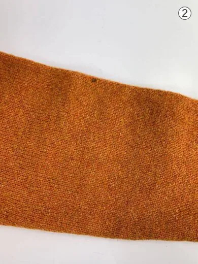 PRADA Knit Sweater (Heavyweight) Size 50 Wool ORN Solid Color Elbow Patch Detail thumbnail 8