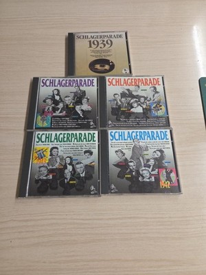5 CD Schlagerparade 1939 1940 1941 1942 1943   Electrola   Rudi Schuricke