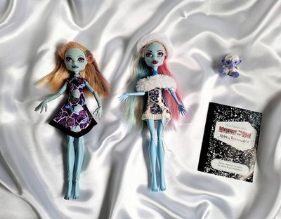 Monster High Abbey Bominable First Wave Shiver  G1 Basic  Tagebuch Party Ghoul's