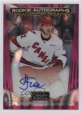 2024-25 O-Pee-Chee Platinum Rookie Pink Magma Vasily Ponomarev #R-VP Auto c6j