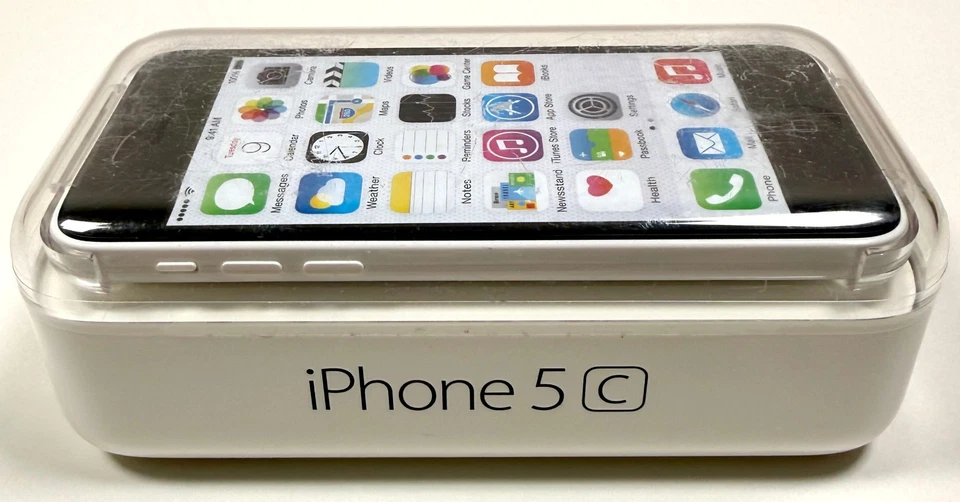 Apple iPhone 5c - 8GB - White - A1456 - iOS 8 - Check IMEI - RARE - NEW Sealed - Image 3 of 4
