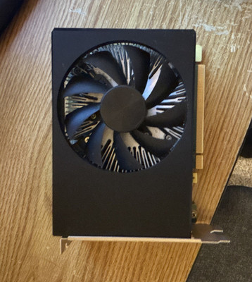 NVIDIA GeForce GTX PCIe x16 Graphics Card 8-Pin PCI-E Single Fan LED