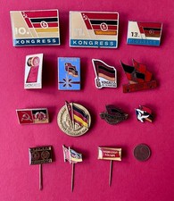 18 x DDR Abzeichen Anstecknadel DSF Deutsch Sowjetische Freundschaft  ( M2703