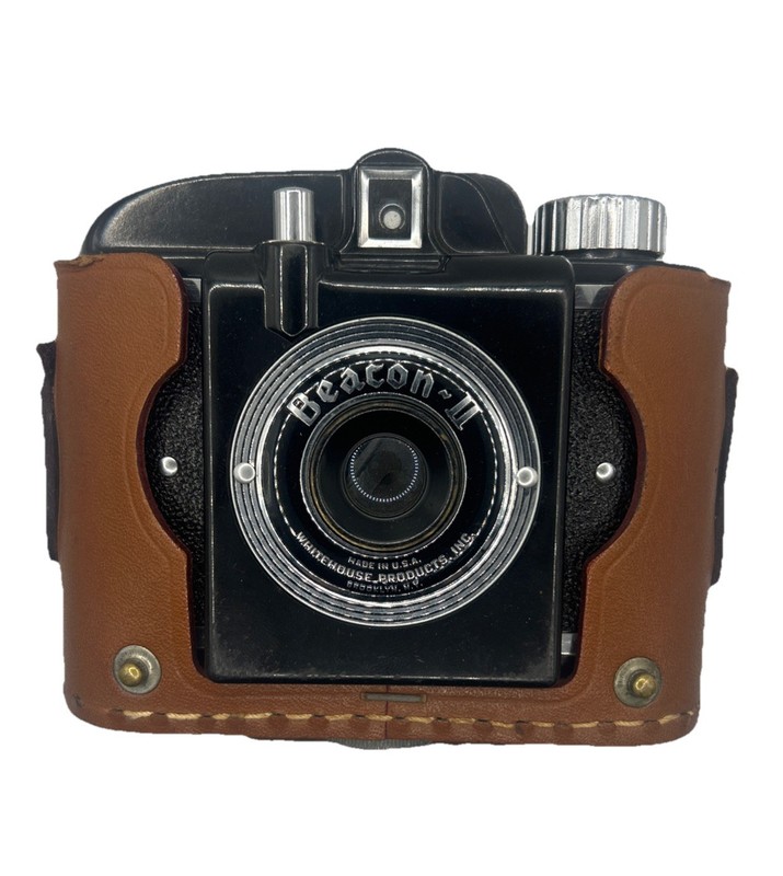 Vintage Beacon-II Whitehouse Products Brooklyn NY Camera With Case