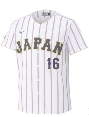 WBC 2026 大谷　OHTANI ユニフォーム Oサイズ オーセンティック Shohei Ohtani WBC 2026 Samurai Japan Home Replica Jersey Mizuno O