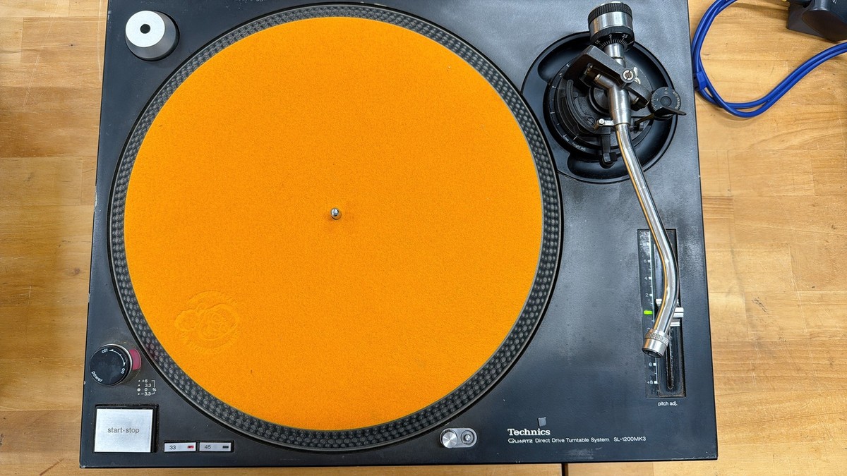 DJ機材 Technics sl-1200Mk3 Technics SL-1200MK3 Direct Drive DJ Turntable System Black