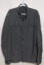 Kuhl Vented Hiking Fish Performance Men’s Long Sleeve Gray Sz 2XL Lightweight