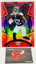 2023 Panini Certified Tyjae Spears /99 Mirror Red Rookie #168 Titans *SEE PICS*