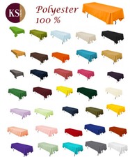 KS Linens Premium Quality Tablecloth Rectangular 54"x72" Retail Wholesale