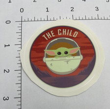 WINDOW CLING/Reusable Star Wars The Mandalorian GROGU Baby Yoda 2