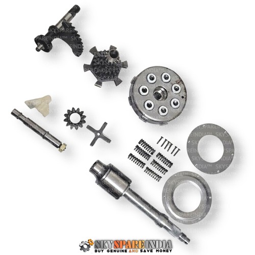 Gear Box Kit 23 Cogs 7 Springs Clutch 65 Cogs Crono Fit For Vespa P200 P200E LML - Picture 22 of 23