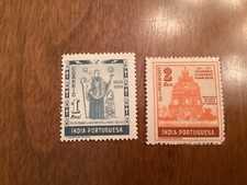 ICOLLECTZONE Portuguese India 507-508 VF NH