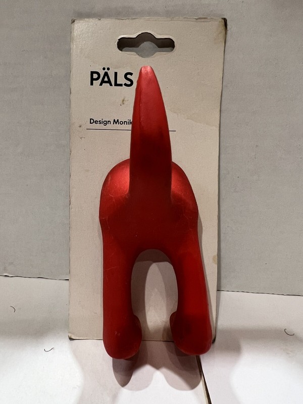 Vintage NIP Ikea Pals Red Dog Leash Holder
