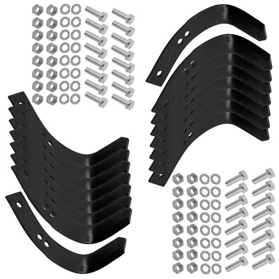 #ad 1901118 Troy Bilt Tiller Tines Set Heavy Duty Fit Horse Pony Rototiller $47.99